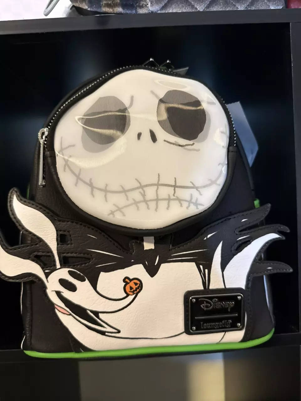 Jack skeleton and zero lenticular loungefly thumbnail