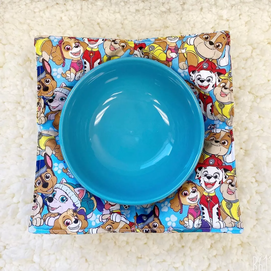 Paw patrol microwaveable bowl cozy thumbnail