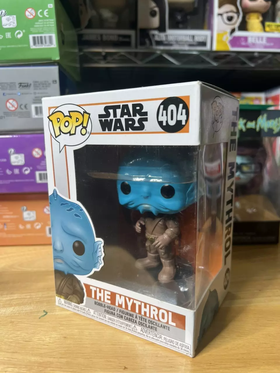 Funko POP! Star Wars Vinyl Bobble Figure - The Mandalorian S3 - THE MYTHROL #404 thumbnail