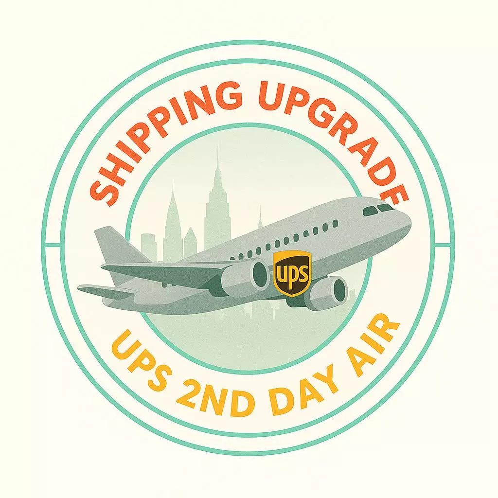 Shipping Upgrade! UPS 2nd DAY AIR (add on) thumbnail