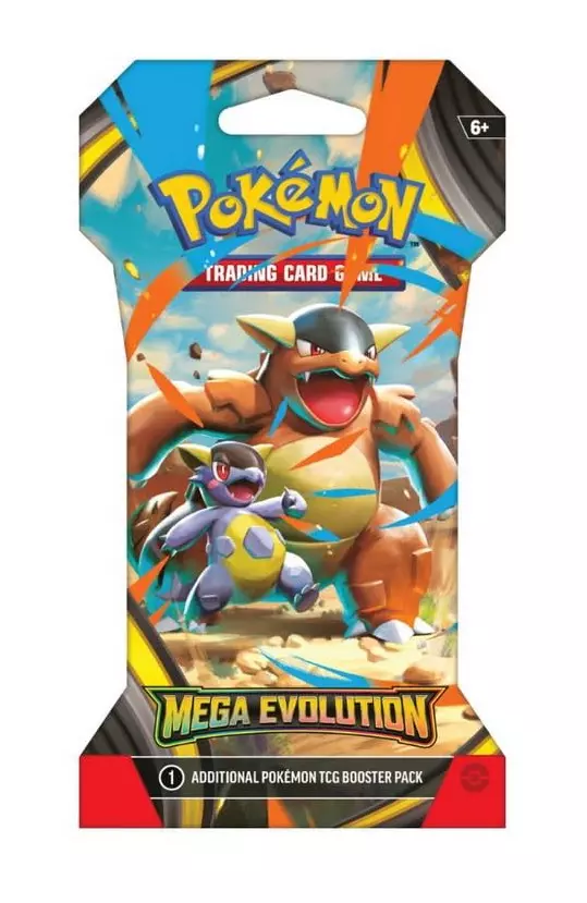Sleeved mega evolution booster pack thumbnail