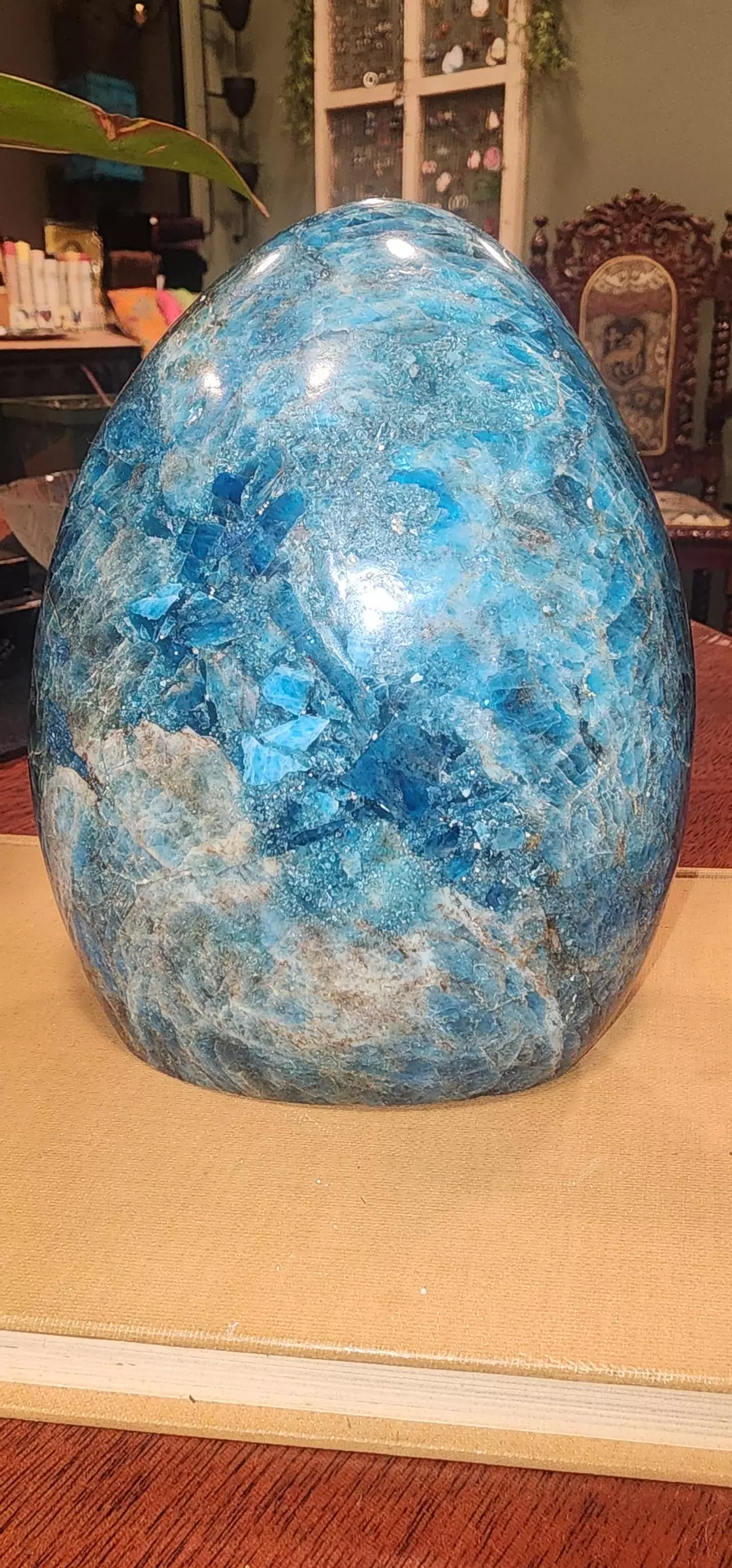 Blue Apatite! She's gorgeous! thumbnail