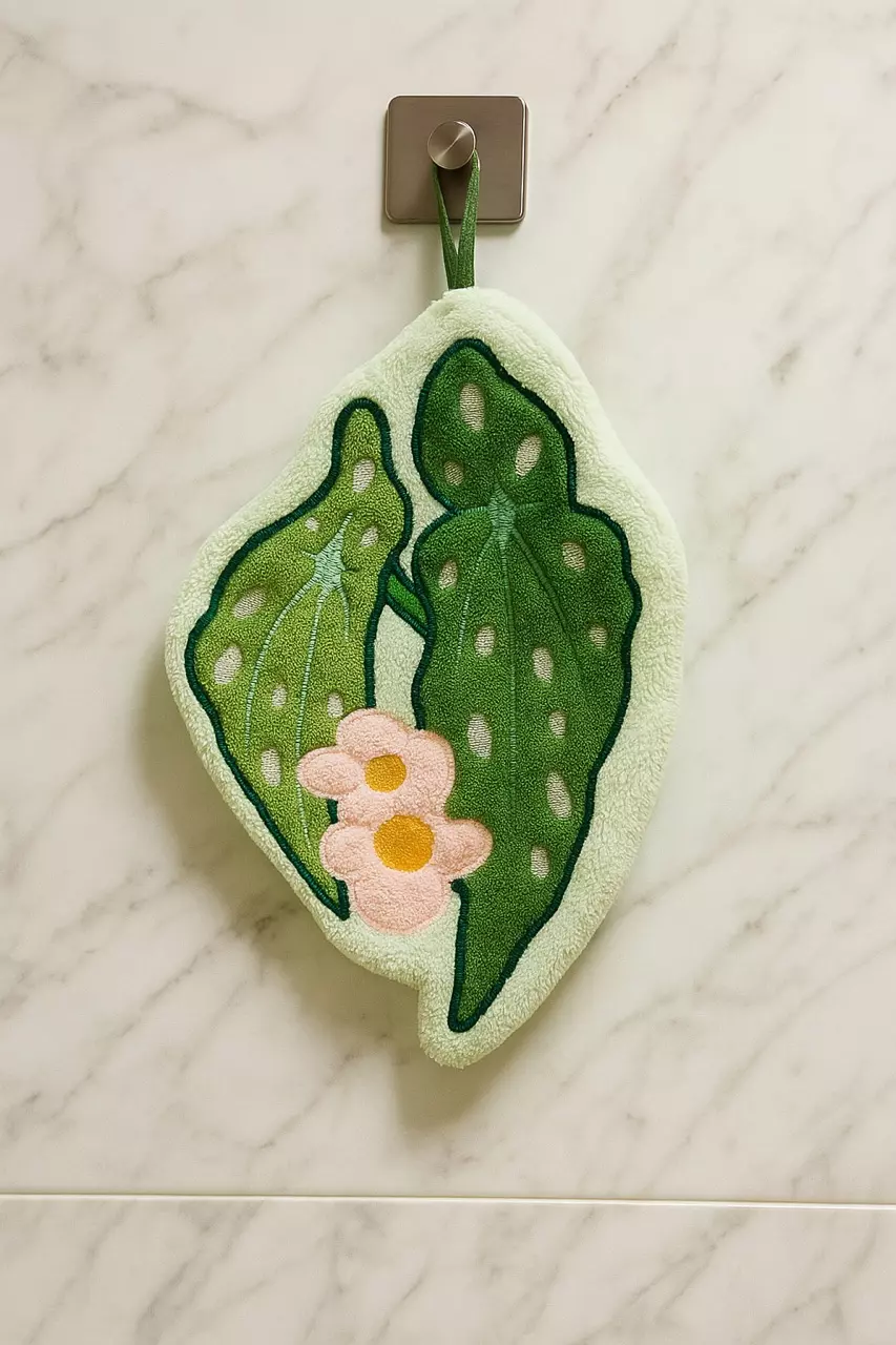 Begonia Maculata Hand Towel thumbnail
