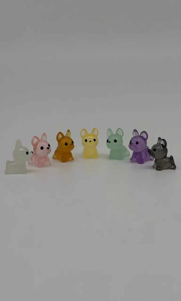 Happy Glow-in-the-Dark Corgis - 7 Pack 🌟🐶🥰 thumbnail