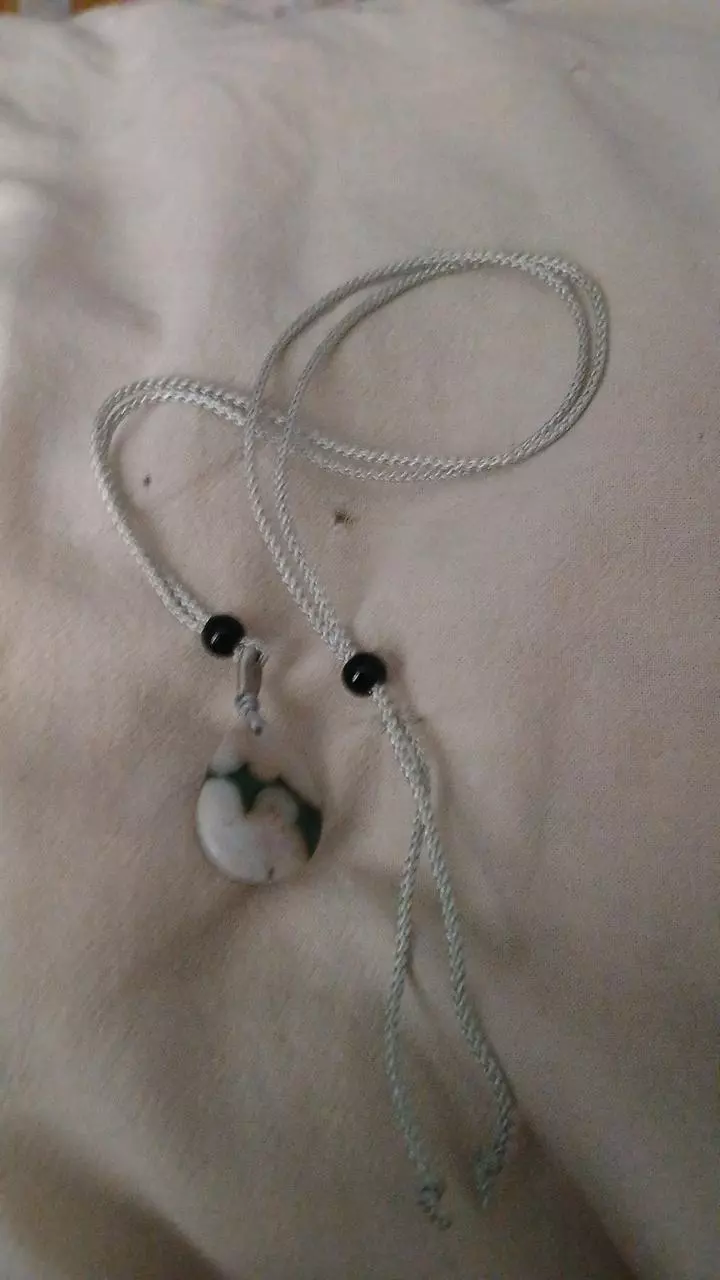 Adjustable Jasper Agate Pendent necklace thumbnail