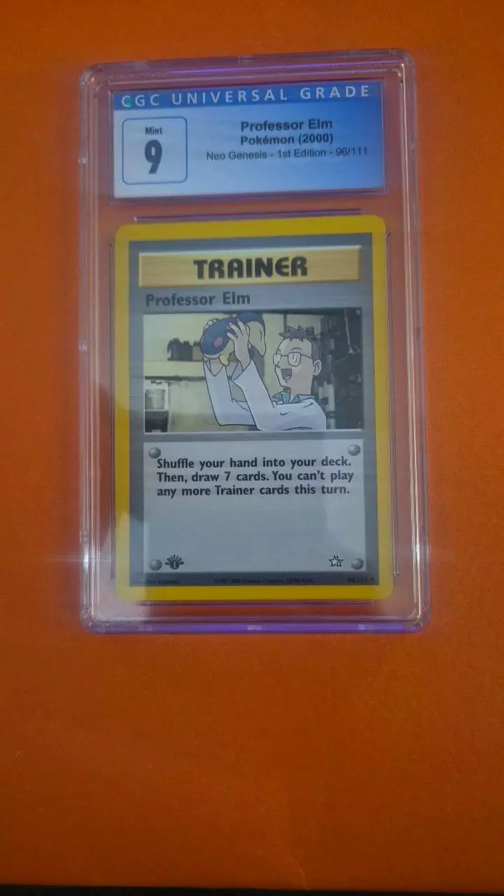 Professor Elm 1st Edition 96/111- Neo - CGC 9 thumbnail