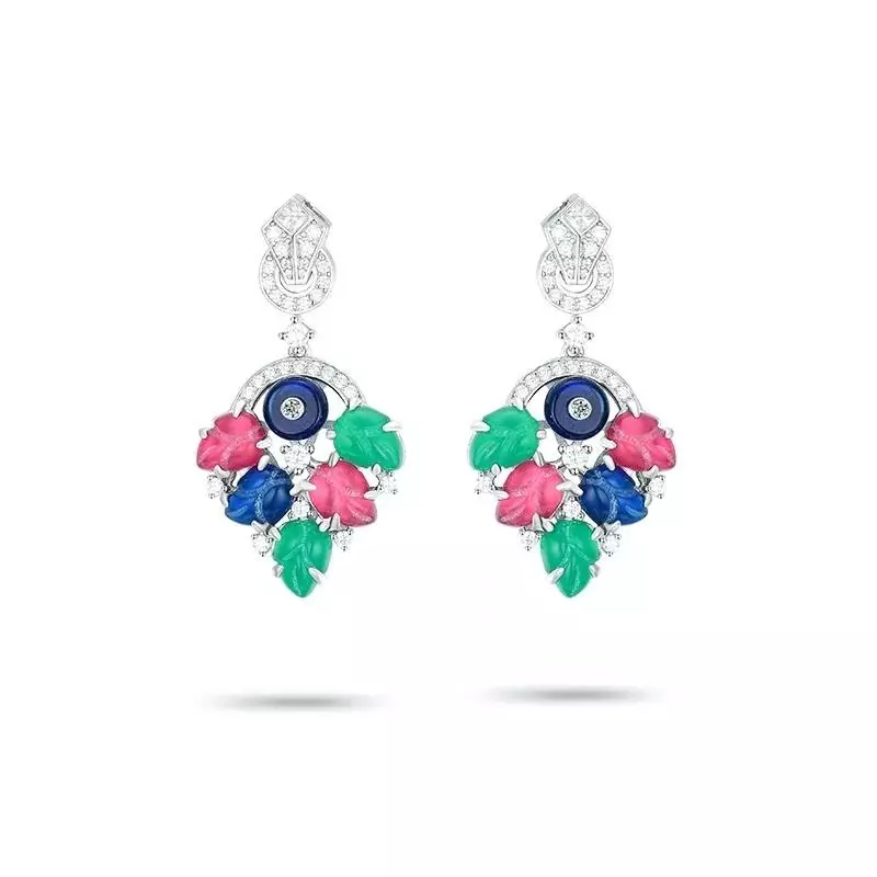 [Spring Water] 925 Sterling Silver & Zircon Earrings thumbnail