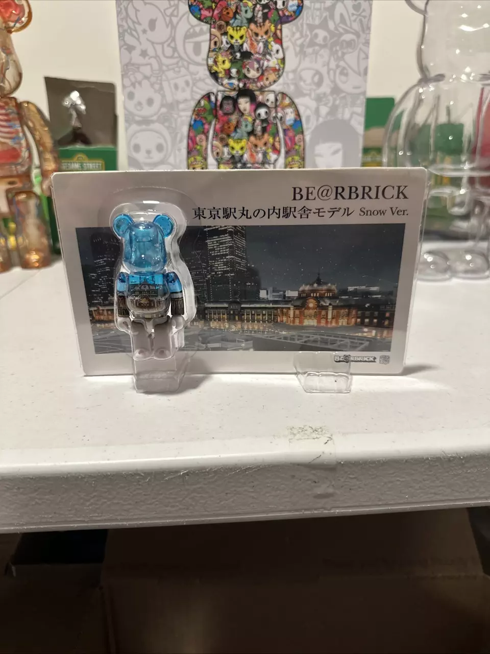 Medicom 100% Bearbrck ~ Tokyo Station Be@rbrck Snow Version thumbnail