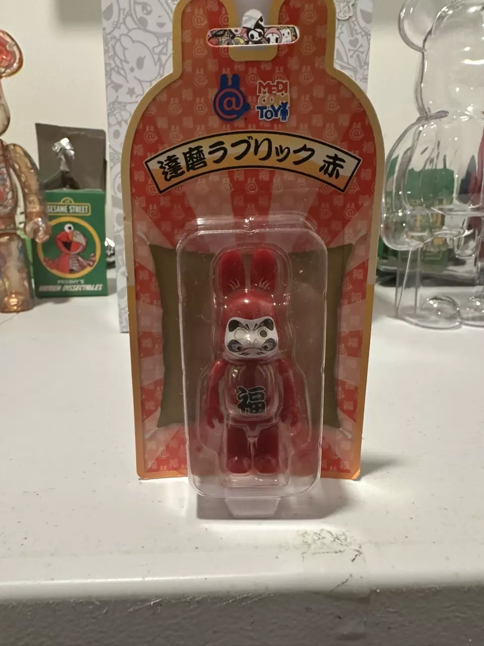 NyaBrick 100% White Lucky Cat Ver 01 Beckoning Maneki Neko Bearbrick NEW SEALED thumbnail