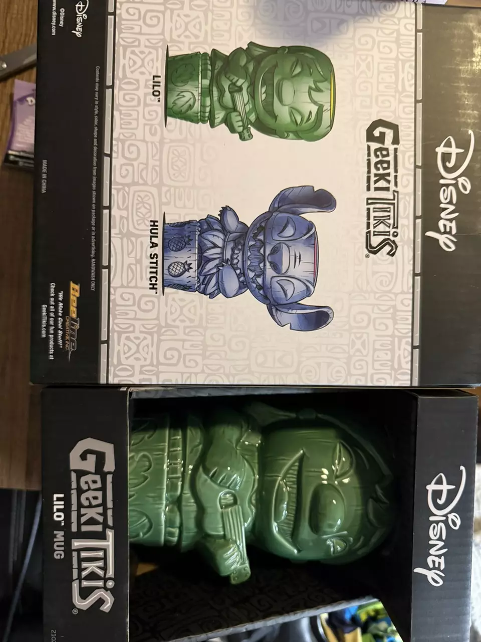 Geeki Tikis Hula Stitch and Lilo mugs thumbnail