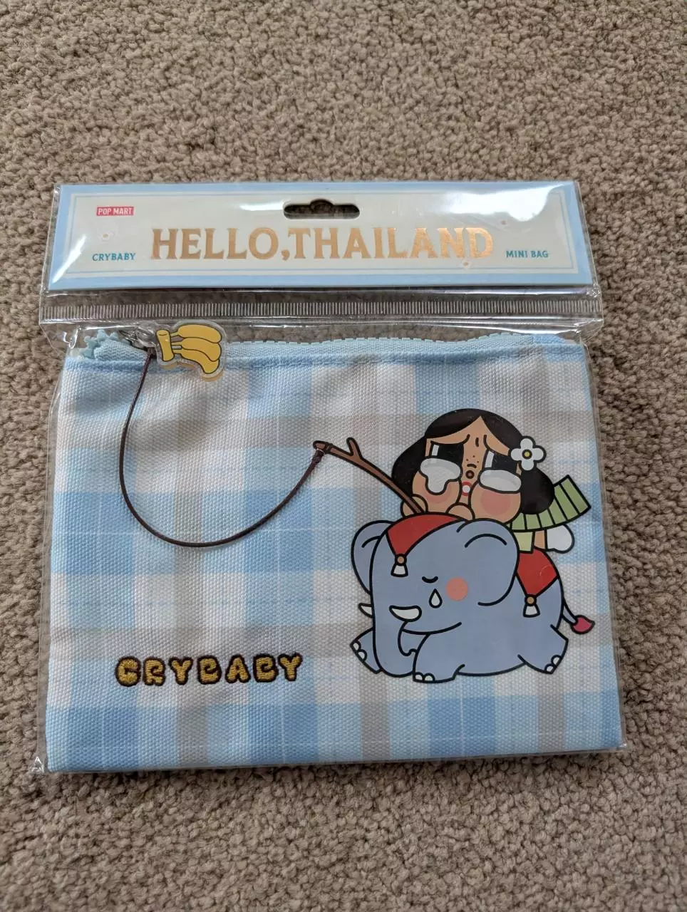Pop Mart Crybaby Hello Thailand mini bag thumbnail