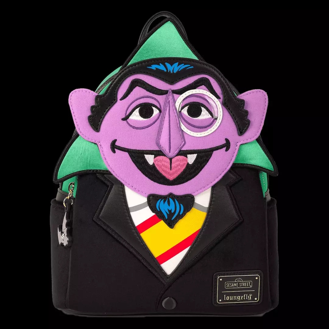 Sesame Street Exclusive Count Von Count Cosplay Mini Backpack thumbnail