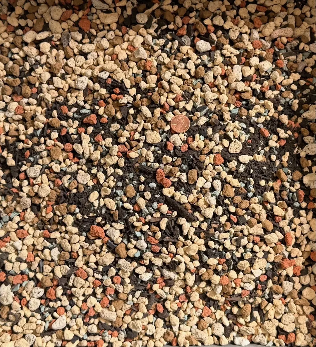 1QT - Cali-Bon Premium Mixed Aroid Soil with Japanese Kanuma, Ezo Sand, Keiseki, Charcoal, Compost & Oak Leaf Mold - Medium Grain thumbnail