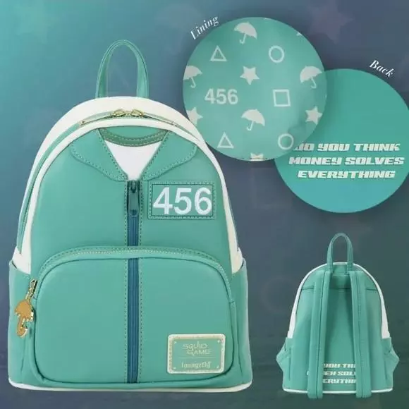 Loungefly Squid Games Mini Backpack thumbnail
