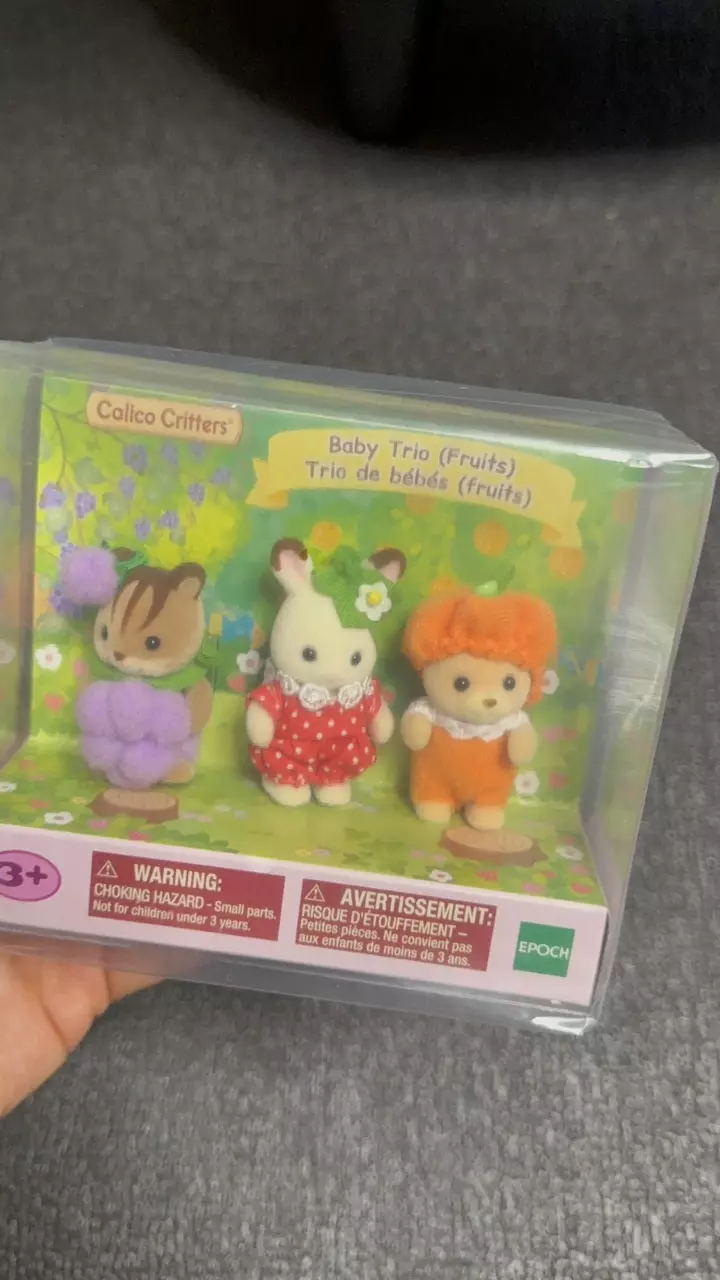 Sylvanian Families—  Baby Trio (Fruits)  - - NEW_USA 🇺🇸 seller thumbnail