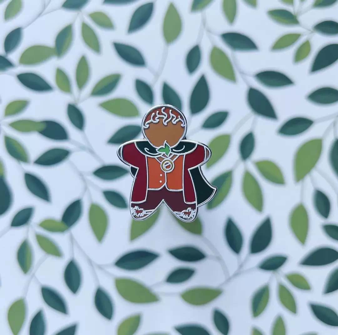 Gingerbread Door- Ring Carrier Pin thumbnail