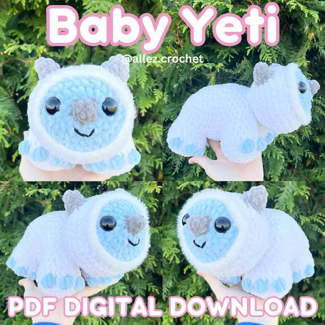 PDF Crochet Pattern: Baby Yet! ❄️ (NOT a physical product!) thumbnail