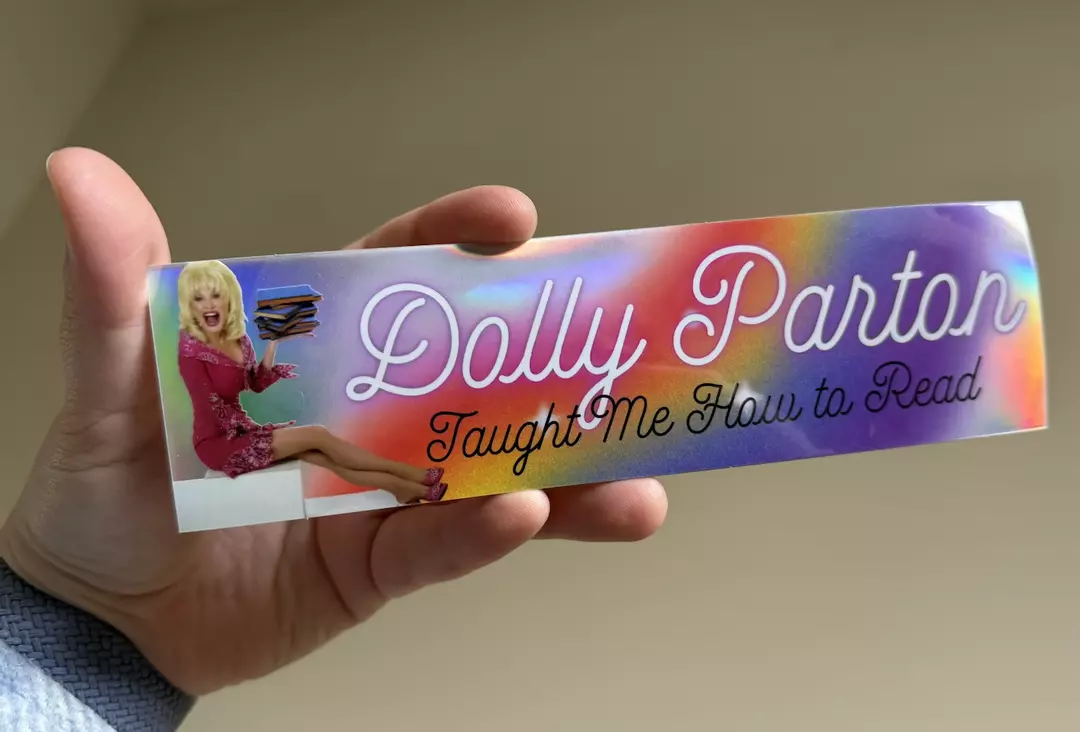 Sticker - Dolly Taught Me To Read! thumbnail