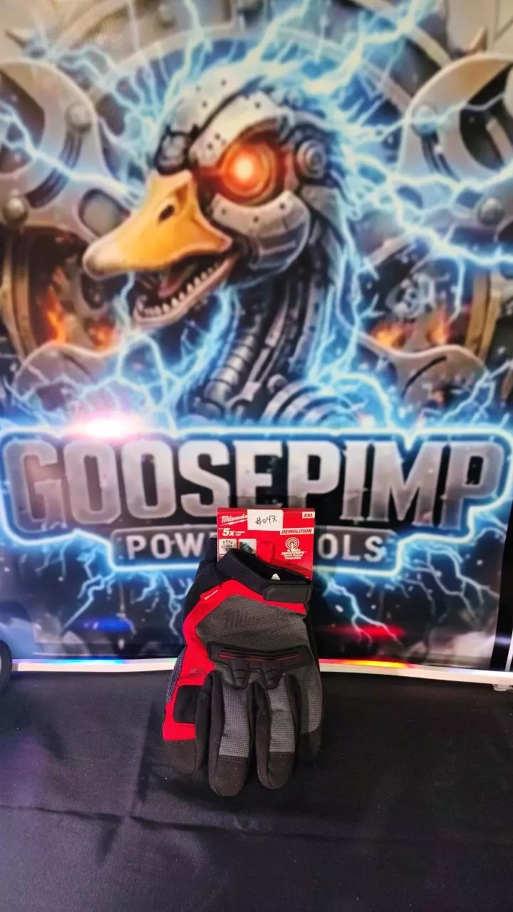 047 Milwaukee wrecking work gloves demolition XXL-new thumbnail