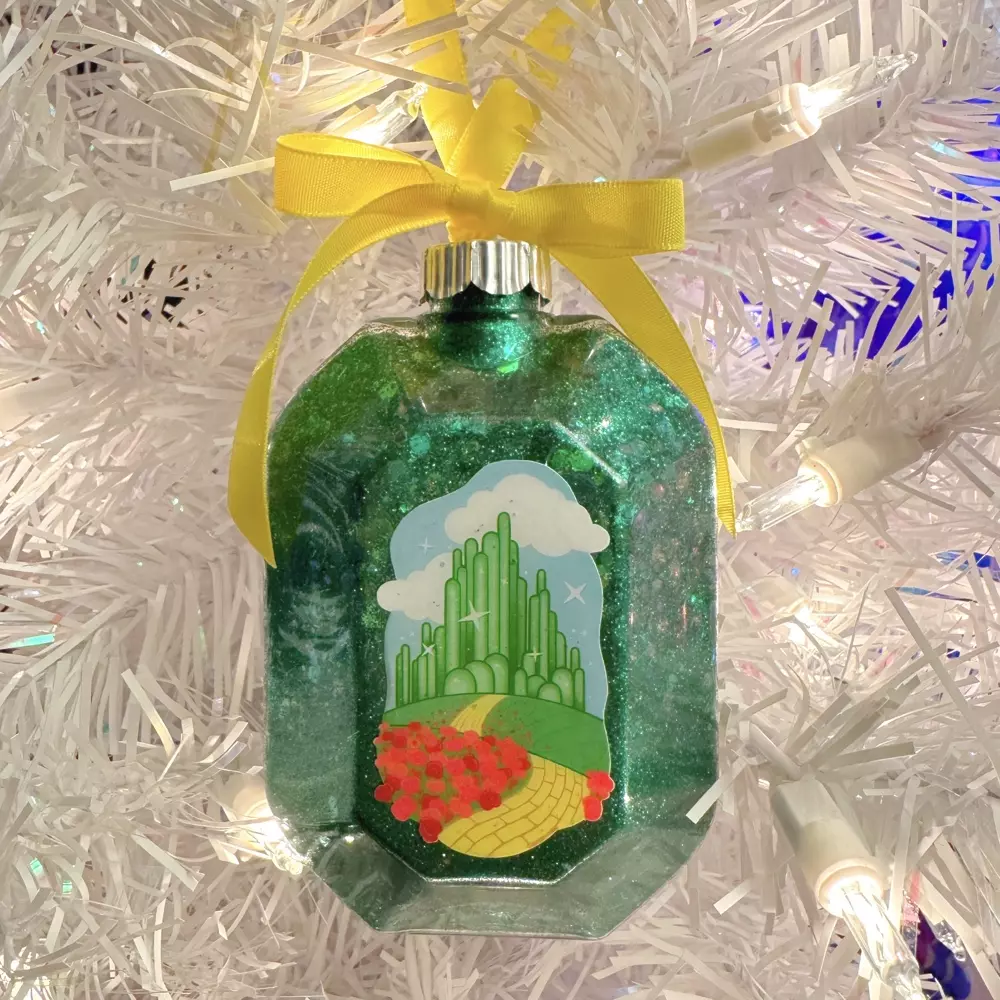 Emerald City Glitter Ornament thumbnail