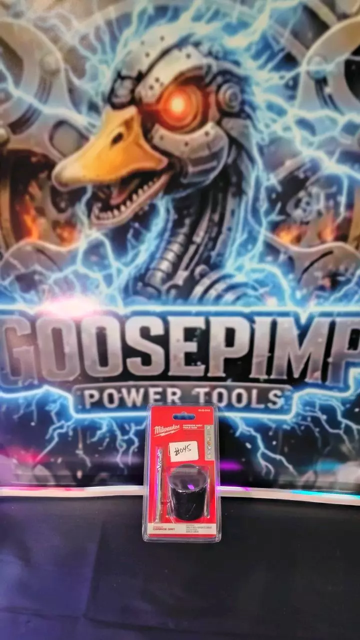 045 Milwaukee 2-in carbide Grit hole saw with pilot bit - new thumbnail