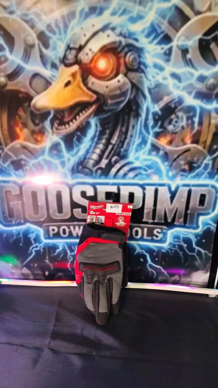 048 Milwaukee large wrecking work gloves - new thumbnail