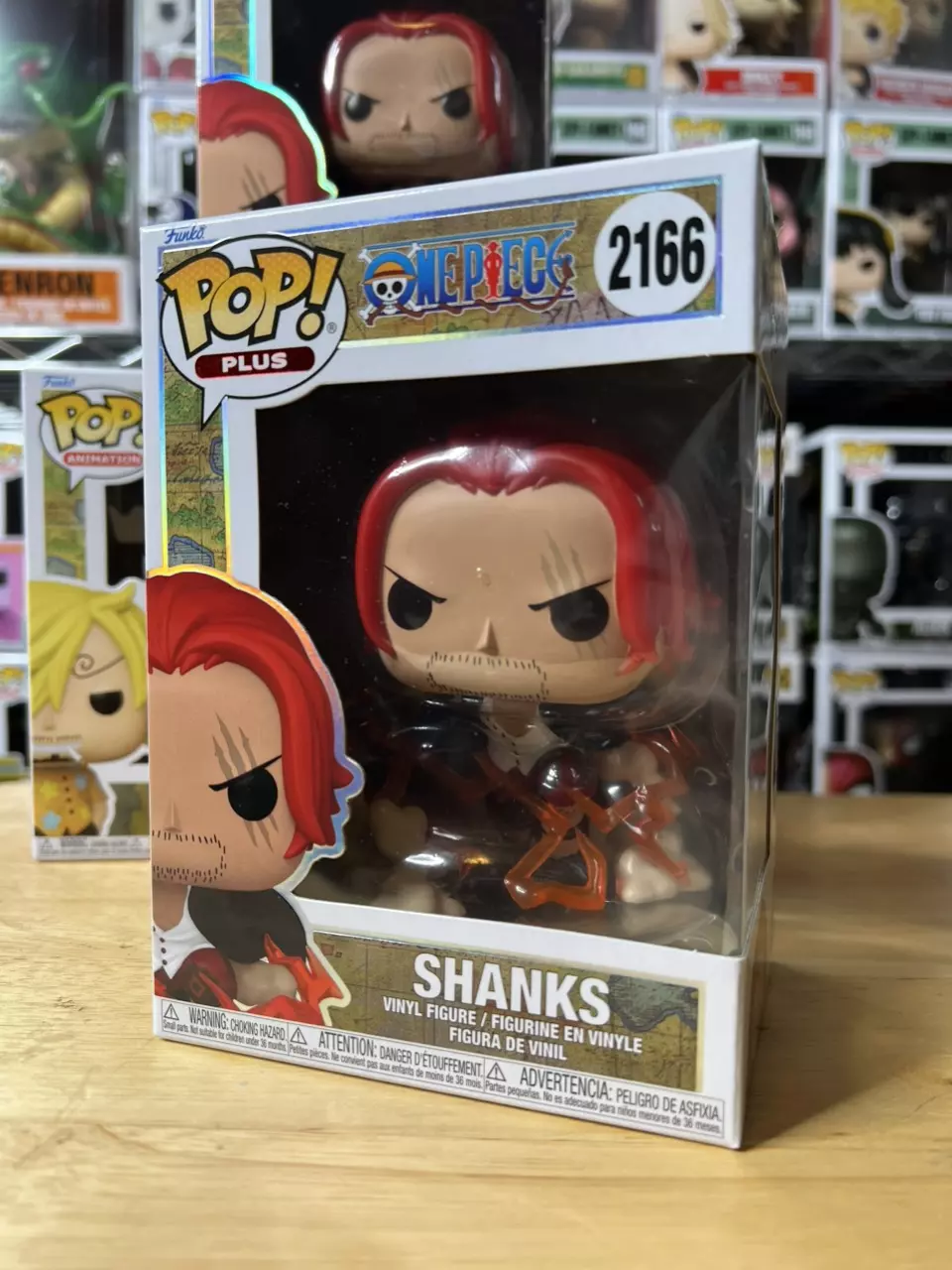 Funko Pop! Plus. One piece: Shanks #2166 thumbnail