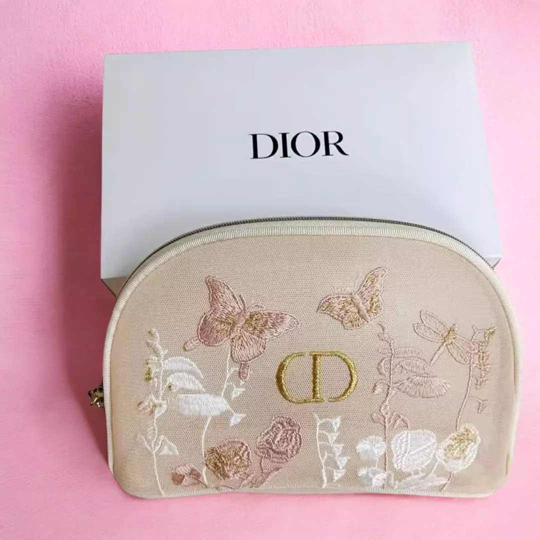 Dior Beauty Exclusive Butterfly Mesh Pouch thumbnail