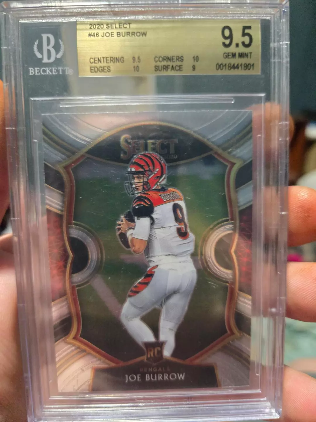 2021 Panini Select Rookie Card Pro Graded 9.5 thumbnail