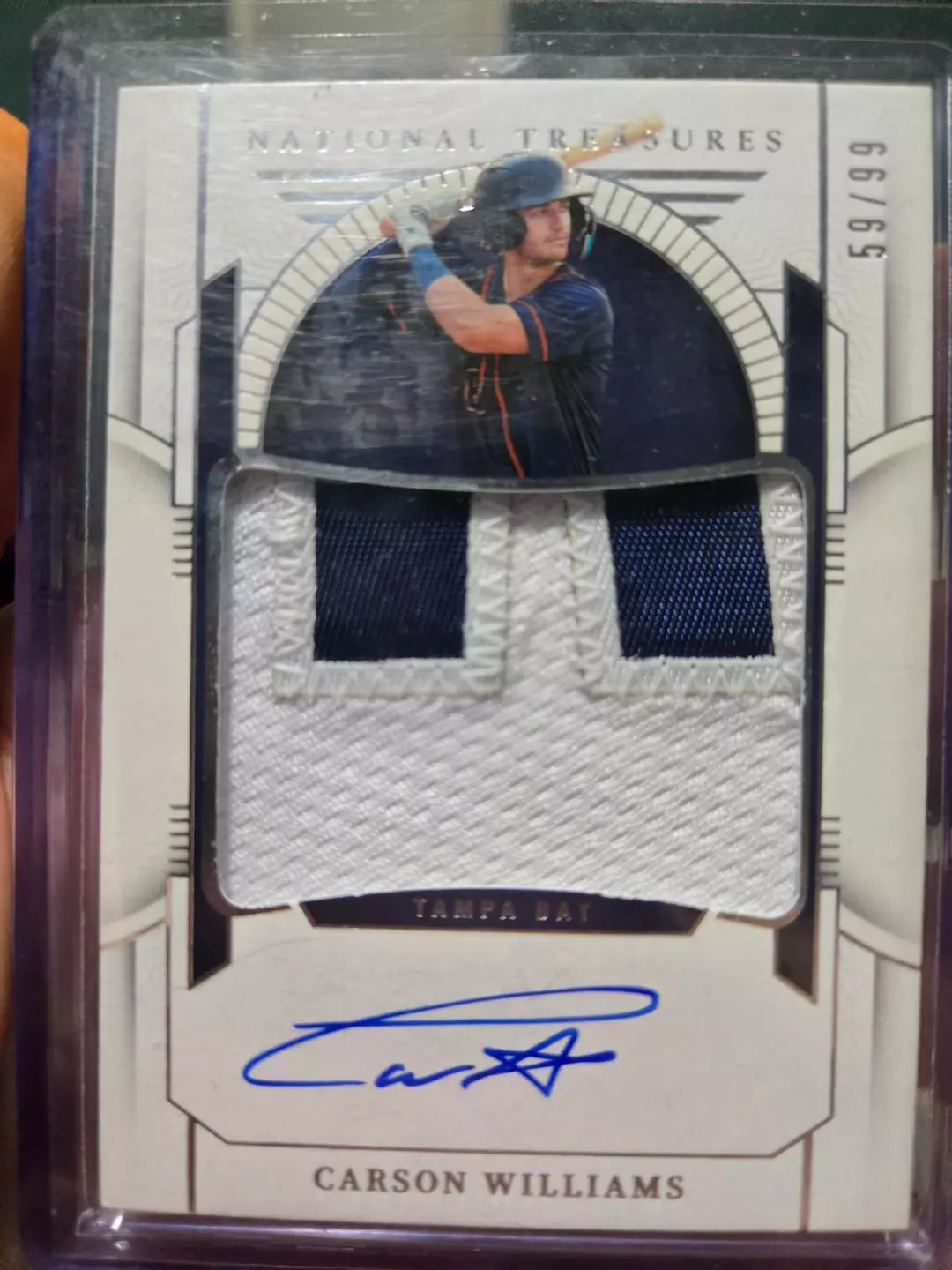 2024 National Treasures 59/99 Patch Carson Williams thumbnail