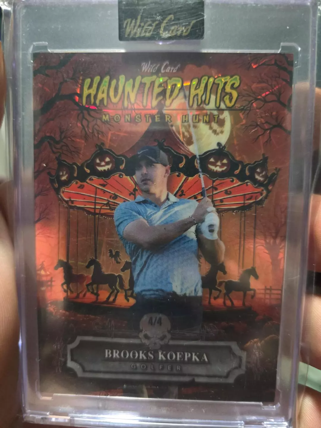 2025 Haunted Hits Monster Hunt Gold Pro Brooks Koepka 4/4 thumbnail