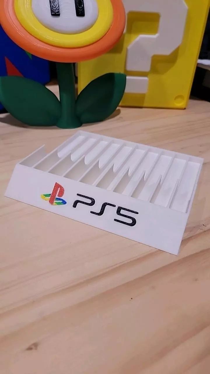 3D: PS5 Playstation Game Stand Organizer thumbnail