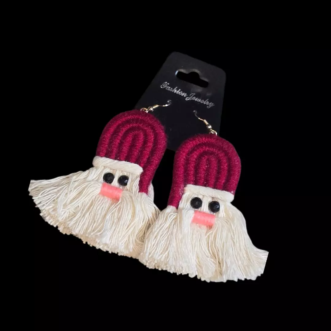 001 Santa Post Back Earrings thumbnail