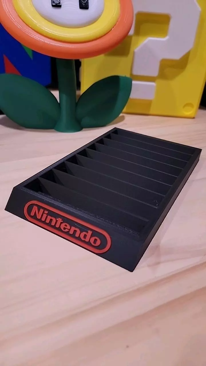 3D: NES Nintendo Game Stand Organizer thumbnail