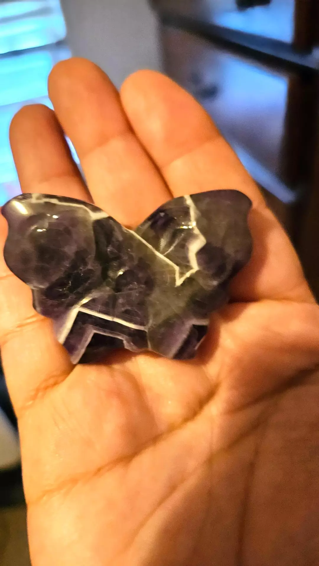 Chevron Amethyst Butterfly thumbnail