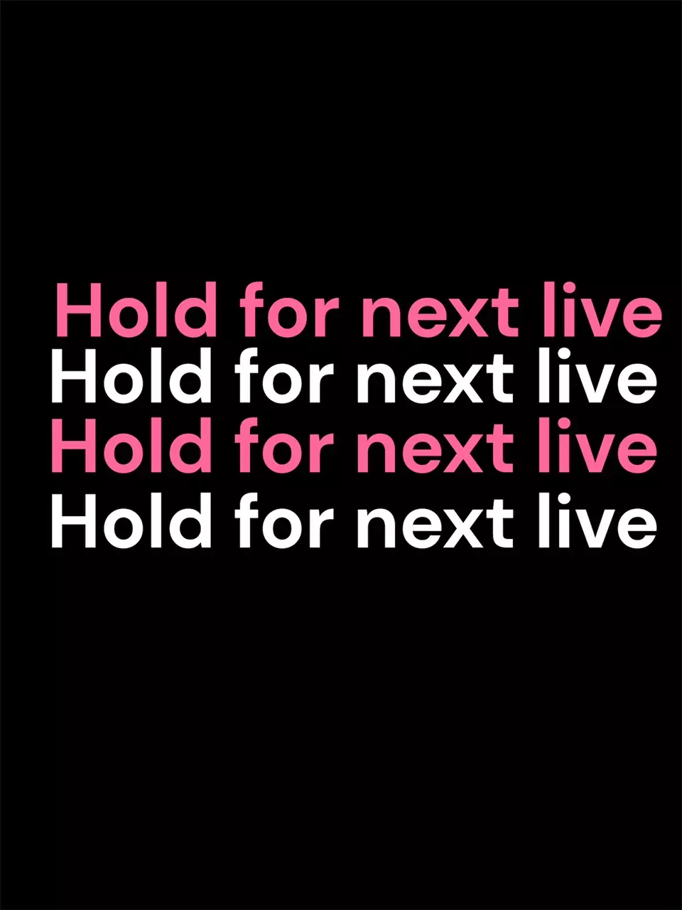 Hold for one week thumbnail