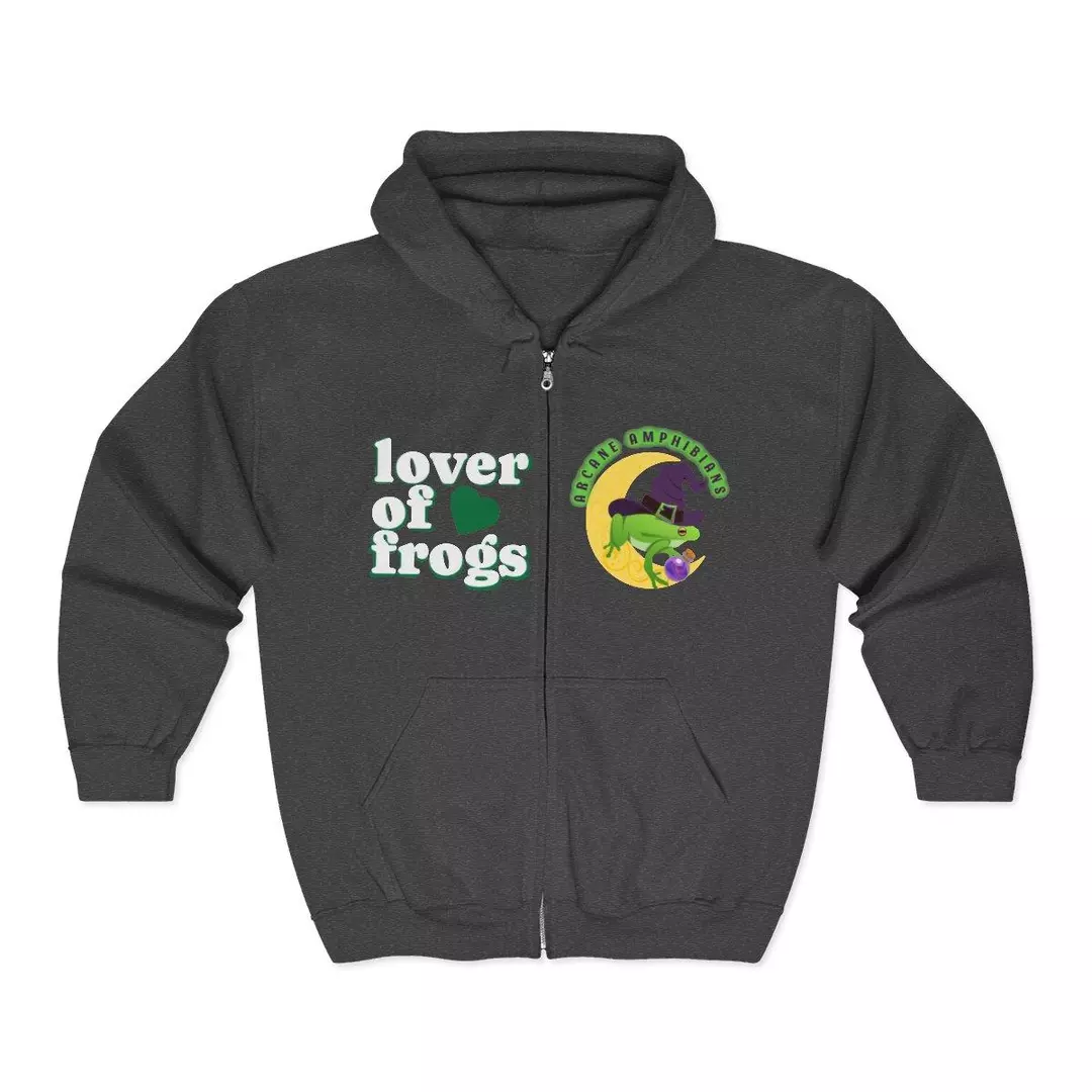 Lover of Frogs Zip up thumbnail