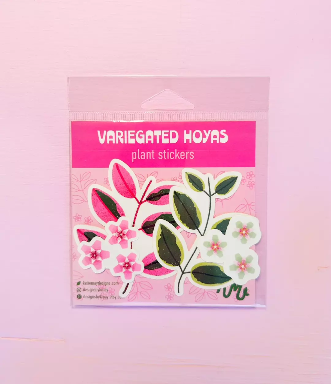 Variegated Hoya Sticker Pack thumbnail