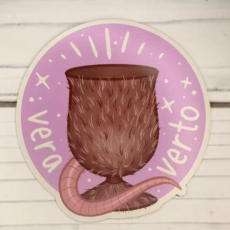 Fuzzy Goblet Magnet thumbnail