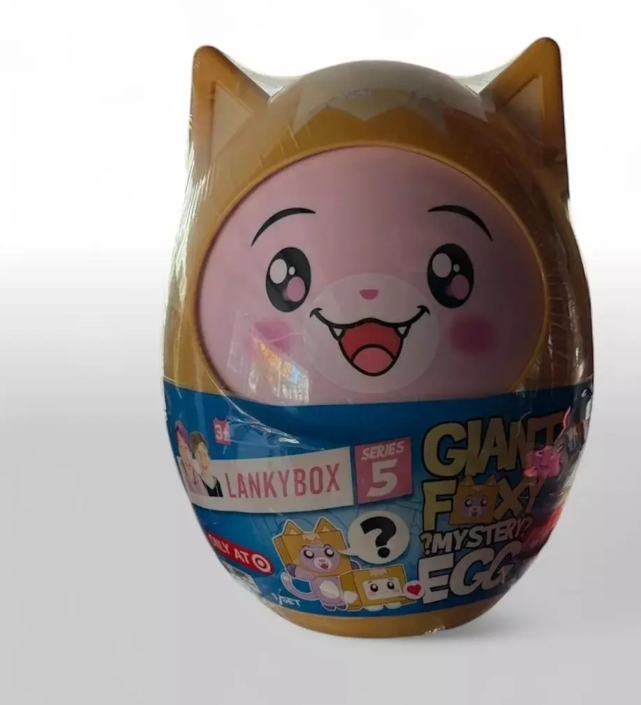 Lanky box series 5 giant foxy mystery egg ages 3+ thumbnail