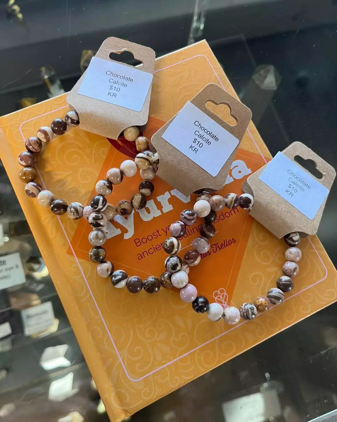 Chocolate calcite bracelet thumbnail