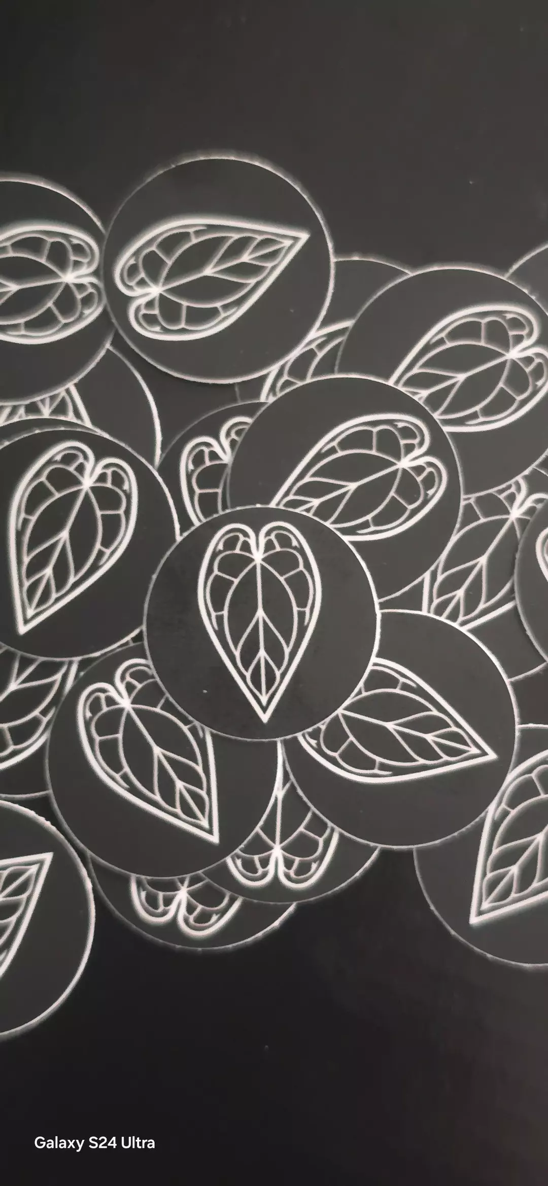 Small anthurium leaf sticker thumbnail