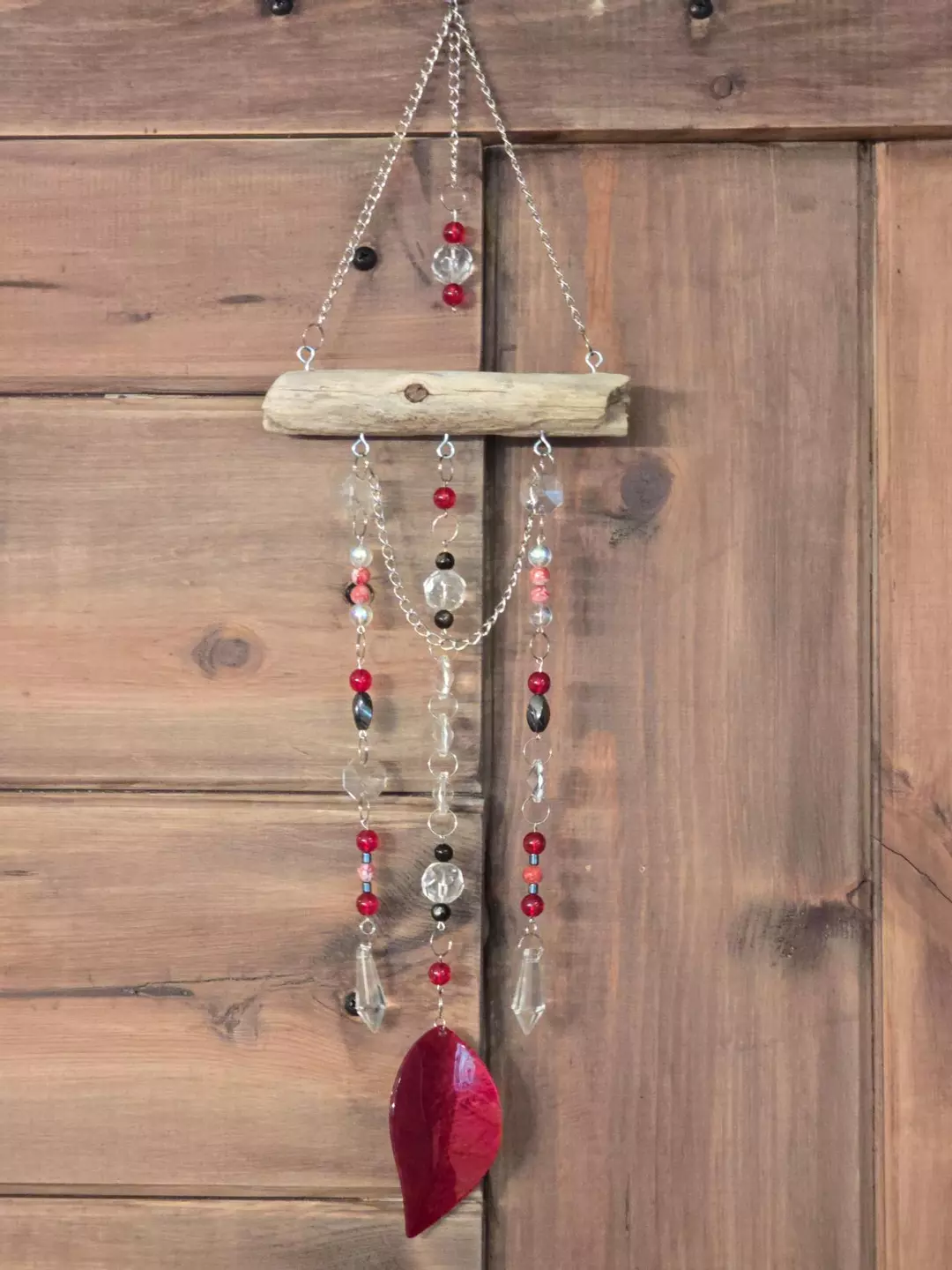 Red Leaf Wall Hanging/Suncatcher thumbnail