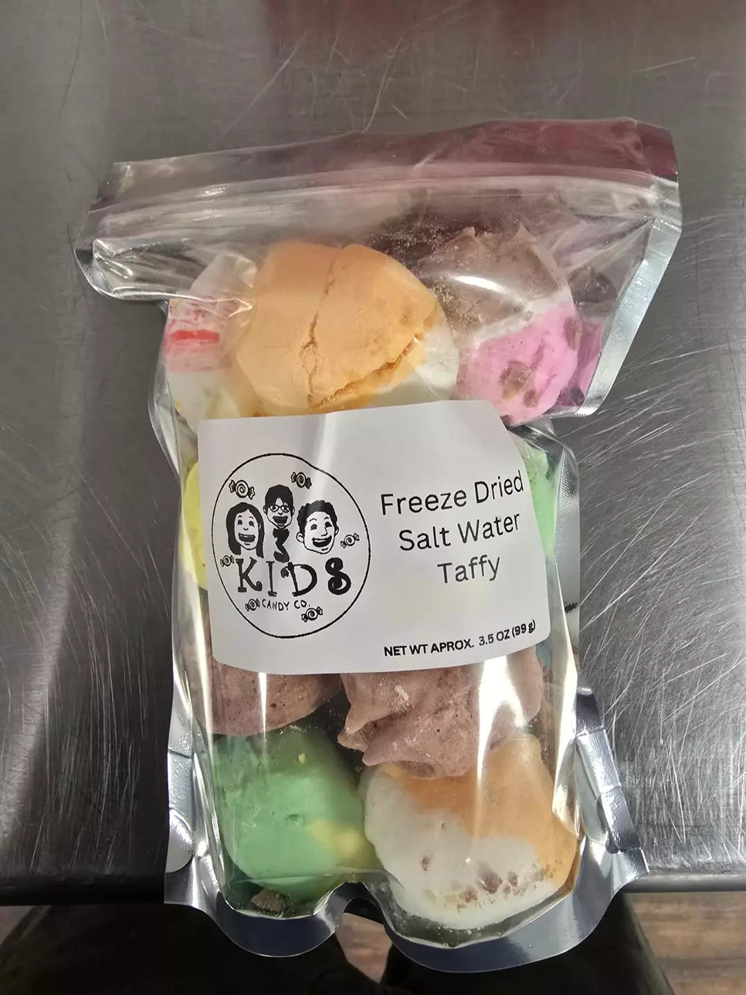 Freeze dried salt water taffy thumbnail