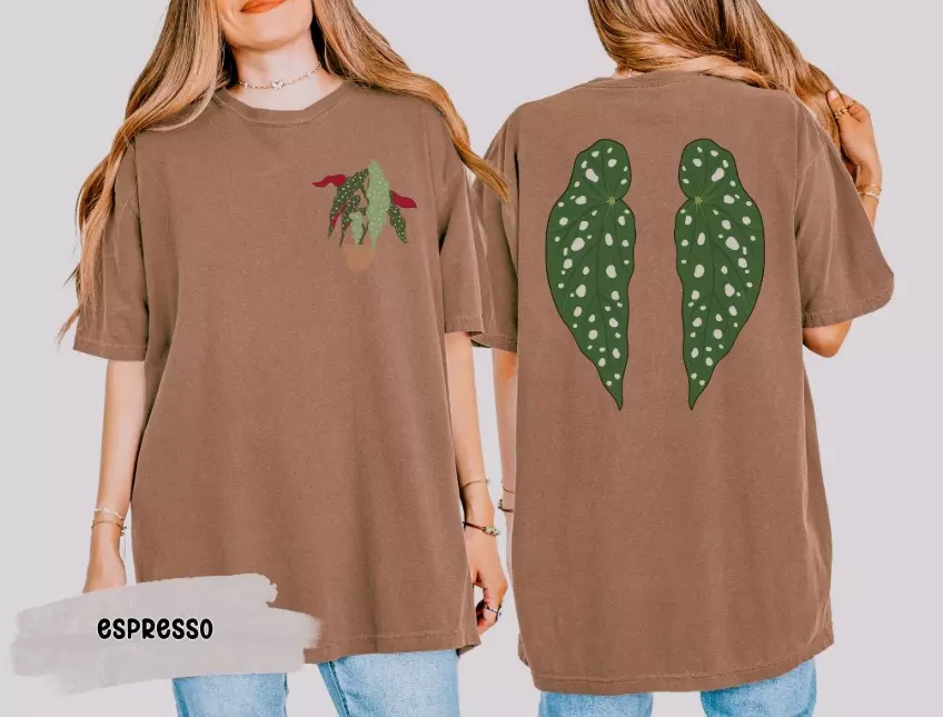 Begonia Maculata Angelwing T-shirt thumbnail