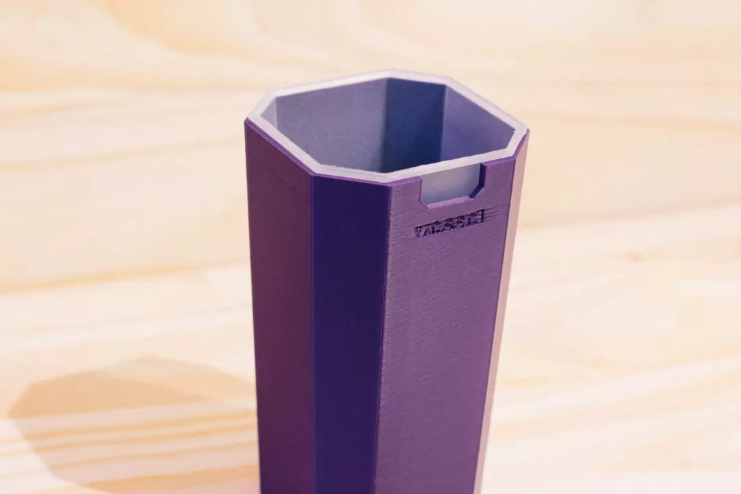 The SM Spicy Vessel - Dark Purple - Interior pot 2.5 x 4” thumbnail
