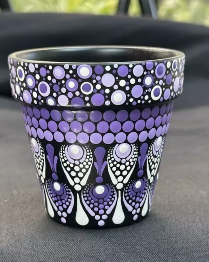 PRE-ORDER 2.5 inch purple ombré thumbnail