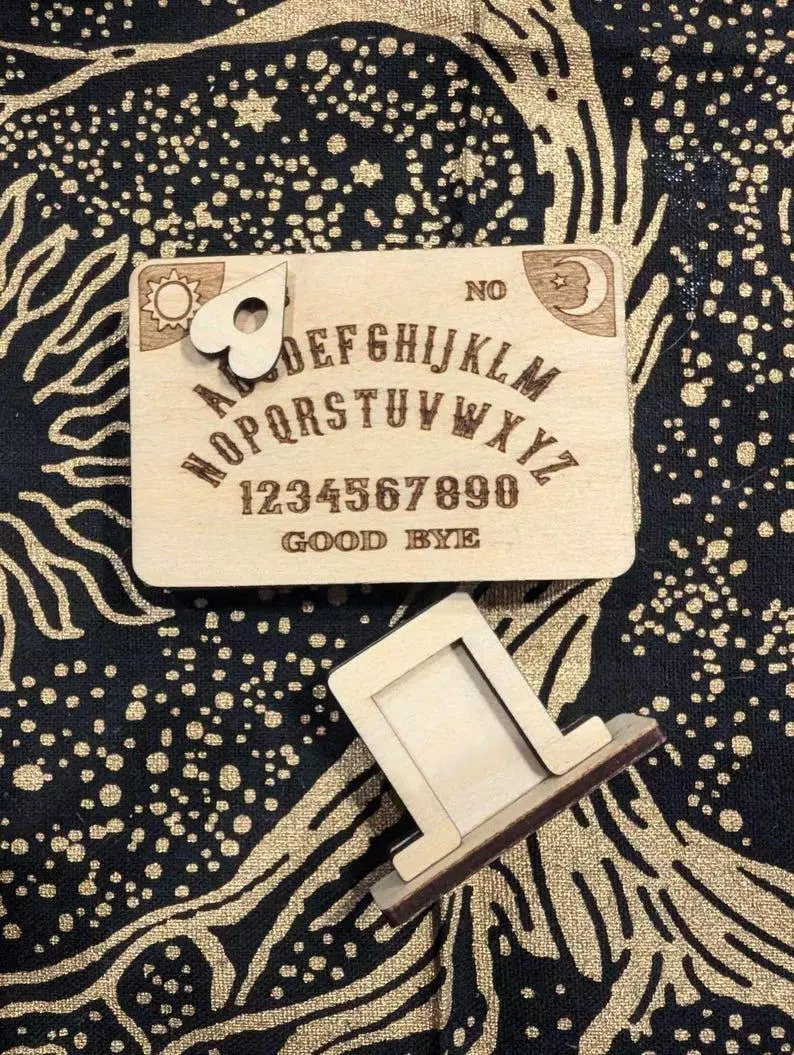 Pocket Sized Handmade Ouija Board thumbnail