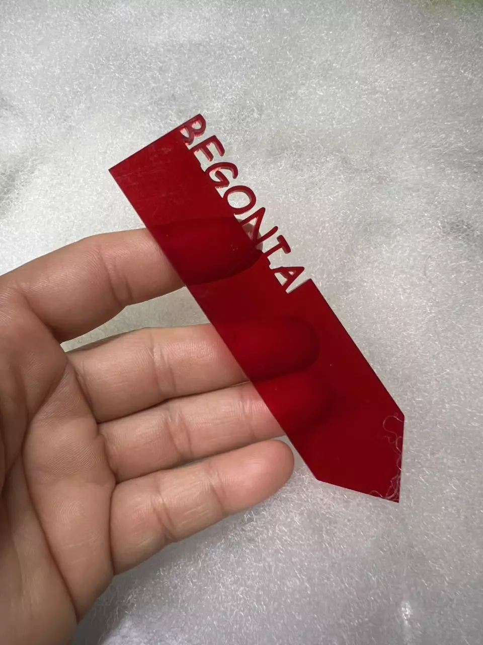 Red Begonia Plant Marker thumbnail