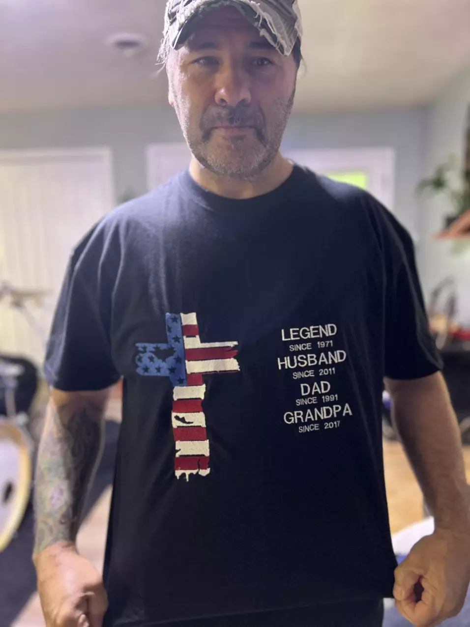 Custom Tee Shirts embroidered. thumbnail